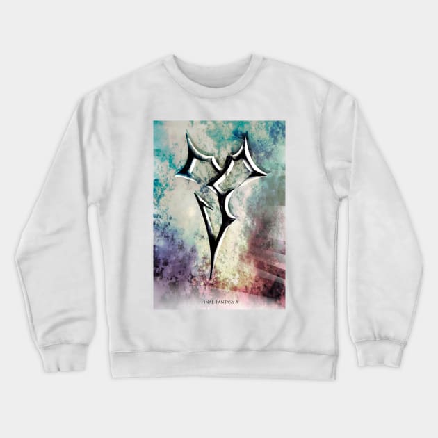 final fantasy x icon symbol Crewneck Sweatshirt by mcashe_art